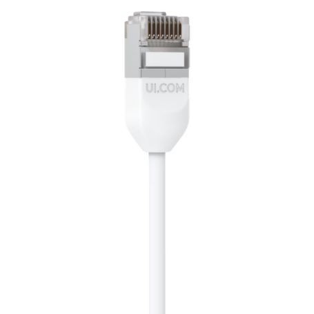 Ubiquiti UACC-CABLE-PATCH-OUTDOOR-C6A-2M-W UniFi Premium Cat6A Outdoor Patch Cable 2m White