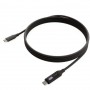 Ubiquiti UACC-CABLE-USB-100W-1M-BK 100W USB C Cable 1m Black