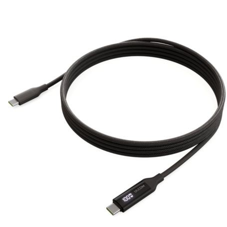 Ubiquiti UACC-CABLE-USB-100W-1M-BK 100W USB C Cable 1m Black