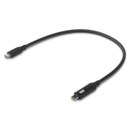 Ubiquiti UACC-CABLE-USB-100W-0.3M-BK USB C Cable Charge Display 0 3m Black