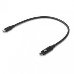Ubiquiti UACC-CABLE-USB-100W-0.3M-BK USB C Cable Charge Display 0 3m Black