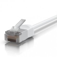 Ubiquiti UACC-CABLE-PATCH-OUTDOOR-C6A-15M-W UniFi Premium Cat6A Outdoor Patch Cable 15m White