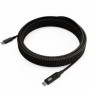 Ubiquiti UACC-CABLE-USB-100W-2M-BK USB C Cable with Charge Display 2 m