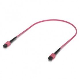 Ubiquiti UACC-OFC-MA-MPMP-0.5M OM4 MPO-12 UPC Fiber Patch Cable