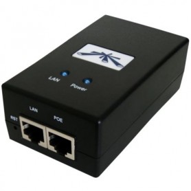 Ubiquiti POE-24-30W-US 24V DC 30W Gigabit Passive PoE Injector