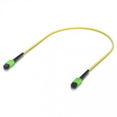 Ubiquiti UACC-OFC-SA-MPMP-0.5M OS2 MPO 12 APC Fiber Patch Cable 0 5m