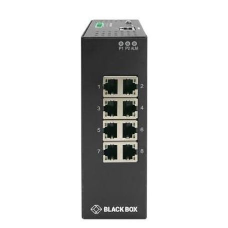 Black Box LIG1080A 8-Port Gigabit Ethernet Extreme Temperature Managed Switch
