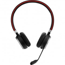 Jabra 6599-839-409 Evolve Stereo Noise Canceling Bluetooth On Mobile Headset