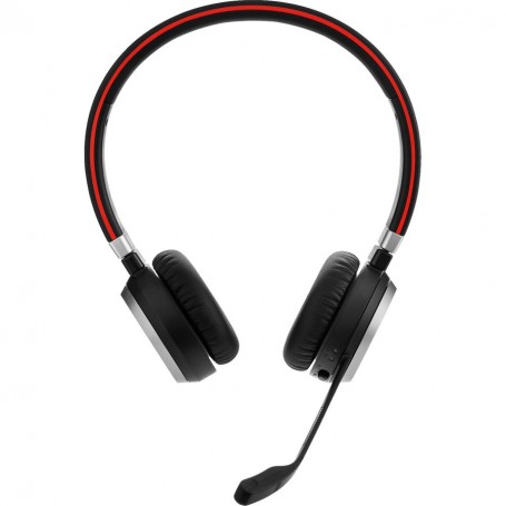 pyramide Kræft bid Jabra 6599-839-409 Evolve Stereo Noise Canceling Bluetooth On Mobile Headset