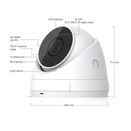 Ubiquiti UNVR-INSTANT-KIT-US UniFi Network Video Recorder Instant Kit