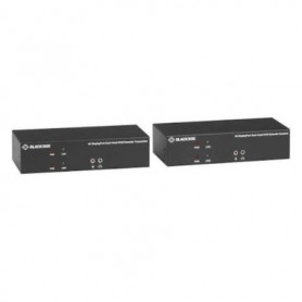 Black Box KVXLCDP-200 KVM Extender Over Catx 4K Dual-Head Displayport USB 2.0