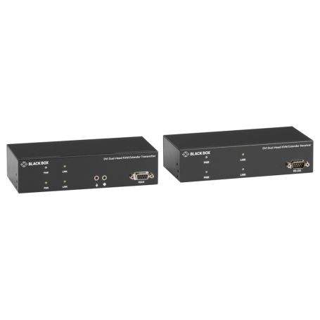Black Box KVXLC-200-R2 The KVX DVI-D KVM Extender Lets You Control A Server Or Computer