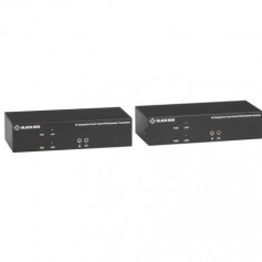 Black Box KVXLCDPF-200 KVM Extender Over FIBER4K Dual-Head Displayport USB 2.0