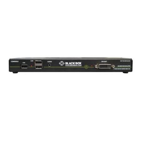 "Black Box SI1P-SH-DVI-UCAC Secure Isolator - Data Leakage Prevention"