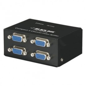 Black Box AC1056A-4 4-Channel Compact VGA Video Splitter