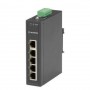 Black Box LBH3050A 5-Port Fast Ethernet Extreme Temperature Unmanaged Switch