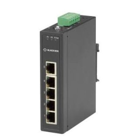 Black Box LBH3050A 5-Port Fast Ethernet Extreme Temperature Unmanaged Switch