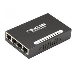 Black Box LBS008A 8-Port Unmanaged Fast Ethernet Switch, AC or USB Powered