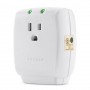 Belkin F9H100-CW 1-Outlet Wall Mount Surge Cube - 885J - White