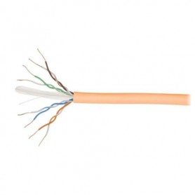 Belkin A7L704-1000OR-P 1000FT CAT6 Solid Bulk Cable 4PR 23AWG Orange