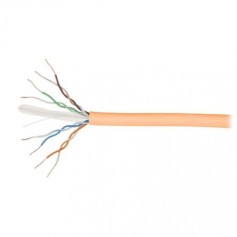 Belkin A7L704-1000OR-P 1000FT CAT6 Solid Bulk Cable 4PR 23AWG Orange