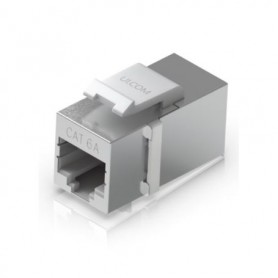 Ubiquiti UACC-KEYSTONE-COUPLER-C6A UniFi Cat6A Keystone Coupler 12-Pack for Ethernet Patch Panel