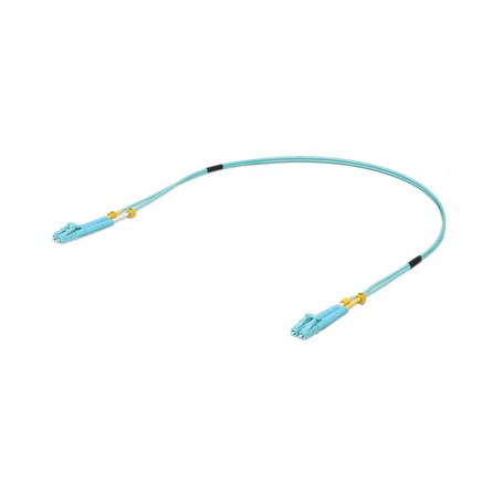 Ubiquiti UACC-OFC-MM-0.5M 10 Gbps OM3 Duplex LC Fiber Cable