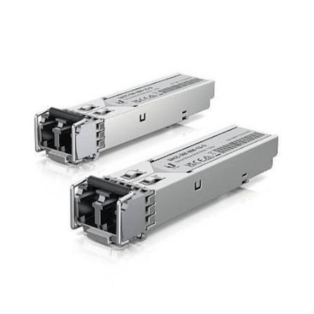 Ubiquiti UACC-OM-MM-1G-D-2 UniFi 1G Multi-Mode SFP Optical Module 2-Pack with Duplex LC UPC
