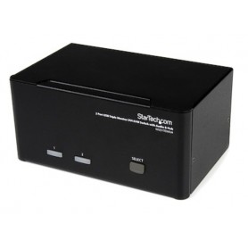 StarTech.com SV231TDVIUA 2 Port Triple Monitor DVI  Switch Audio Hub