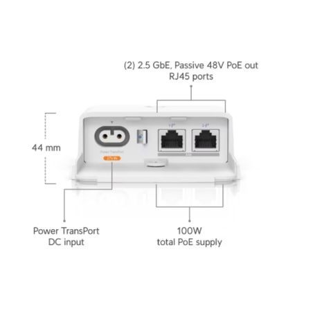 Ubiquiti UACC-Dual-Power-Injector PoE Injector with Dual Outputs