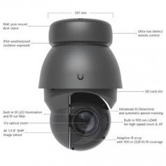 Ubiquiti UVC-AI-PTZ-PRECISION-B UniFi AI PTZ Precision 4K 31x Optical Zoom Camera