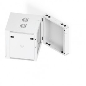Ubiquiti UACC-RACK-12U-WALL-SW-G 12U Swing Wall-Mount Rack Cabinet with Glass Door