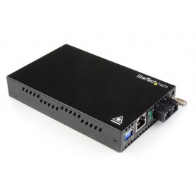 StarTech.com ET91000SM402 Gigabit Ethernet SM Fiber Media Converter 1000 Mbps