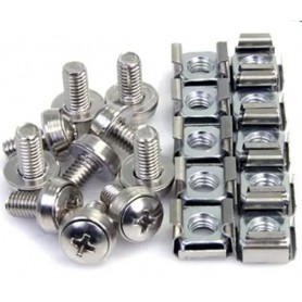 StarTech.com CABSCREWM62 100Pkg M6 Mounting Screws & Cage Nuts