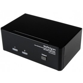 StarTech.com SV231DDVDUA 2 Port DVI VGA Dual Monitor KVM Switch 