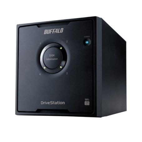 BUFFALO HD-QH24TU3R5 DriveStation Quad 24TB 4-Bay External Hard Drive