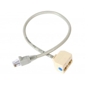 StarTech.com RJ45SPLITTER 2-to-1 RJ45 Splitter Cable Adapter