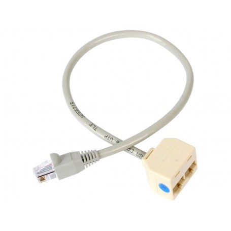 StarTech.com RJ45SPLITTER 2-to-1 RJ45 Splitter Cable Adapter