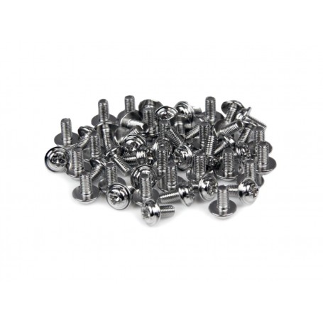 StarTech.com SCREWM3 M3 x 1/4in PC Mounting Computer Screws 50-Pack