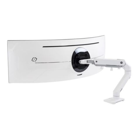 Ergotron 45-647-216 HX Desk Monitor Arm with HD Pivot White