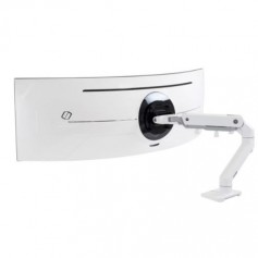 Ergotron 45-647-216 HX Desk Monitor Arm with HD Pivot White