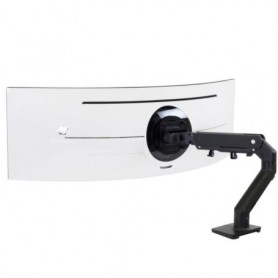 Ergotron 45-647-224 HX Desk Monitor Arm with HD Pivot Matte Black