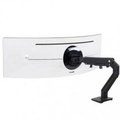Ergotron 45-647-224 HX Desk Monitor Arm with HD Pivot Matte Black