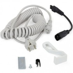 Ergotron 97-464 Coiled Extension Cord Accessory Kit, 8 ft