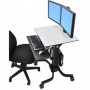 Ergotron 24-216-085 WorkFit-C Single HD Sit-Stand Workstation