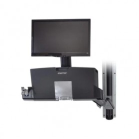 Ergotron 45-260-026 StyleView Sit-Stand Combo Arm with Worksurface