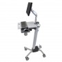Ergotron 24-206-214 Neo-Flex LCD Computer Cart, Two-Tone Grey