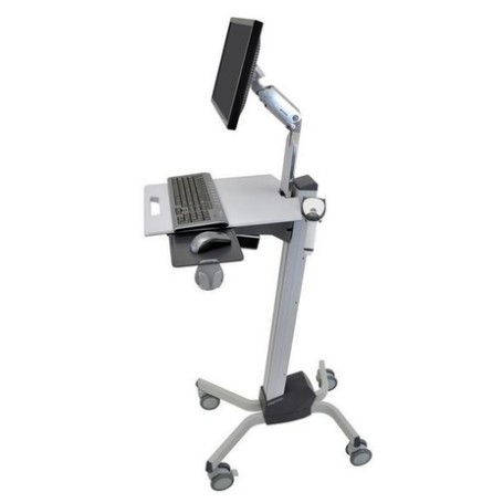 Ergotron 24-206-214 Neo-Flex LCD Computer Cart, Two-Tone Grey