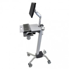 Ergotron 24-206-214 Neo-Flex LCD Computer Cart, Two-Tone Grey
