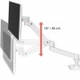 Ergotron 45-708-290 LX Pro Desk Monitor Arm, Grommet Mount, White
